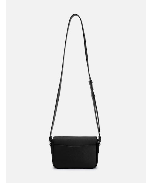 PRADA（プラダ）の「Saffiano Cuir Flap Crossbody Bag（その他・メンズ・Black）」の3枚目の写真