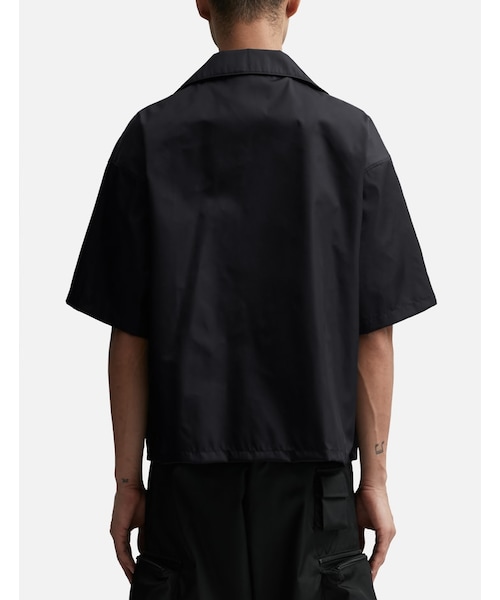 PRADA（プラダ）の「Re-Nylon Short Sleeve Shirt（その他・メンズ・Black・S/M/L）」の4枚目の写真