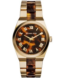 MICHAEL KORS | Michael Kors Channing Golden Tortoise-Link Watch(アナログ腕時計)