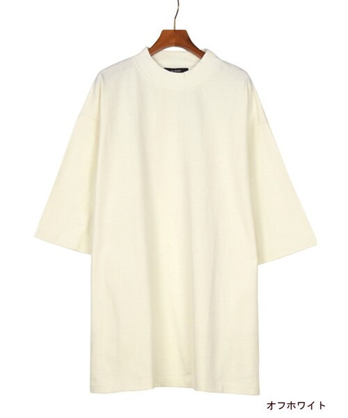 w closet（ダブルクローゼット）の「ビッグプルオーバー（その他・レディース・オフホワイト/グレー/ブラック/アイボリー×ブラック・FREE）」の2枚目の写真