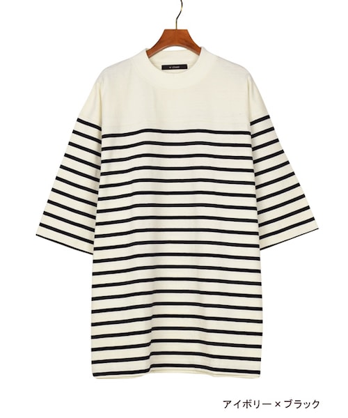 w closet（ダブルクローゼット）の「ビッグプルオーバー（その他・レディース・オフホワイト/グレー/ブラック/アイボリー×ブラック・FREE）」の5枚目の写真