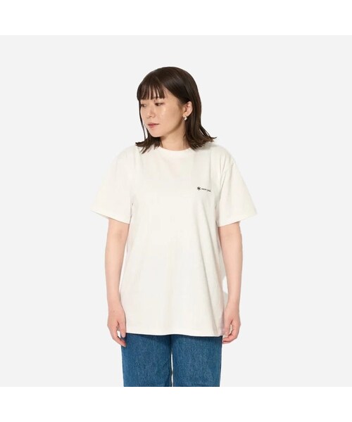 Snow Peak（スノーピーク）の「SOFT COTTON LOGO T-SHIRT - WHITE - the great divide（その他・メンズ・other・L/XL/M）」の3枚目の写真