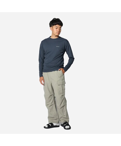 Snow Peak(スノーピーク)の「PE POWER DRY T-SHIRT - NAVY - the great divide(その他・メンズ・other・M/L/XL)」の2枚目の写真
