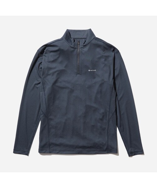Snow Peak(スノーピーク)の「PE POWER DRY HALF ZIP PULLOVER - NAVY - the great divide(その他・メンズ・other・M/L/XL)」の1枚目の写真