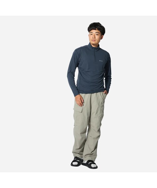 Snow Peak(スノーピーク)の「PE POWER DRY HALF ZIP PULLOVER - NAVY - the great divide(その他・メンズ・other・M/L/XL)」の2枚目の写真