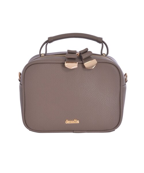 dazzlin（ダズリン）の「【goods】ＢＯＸｍｉｎｉポシェット（バッグ・レディース・ホワイト/ピンク/ベージュ・F）」の4枚目の写真