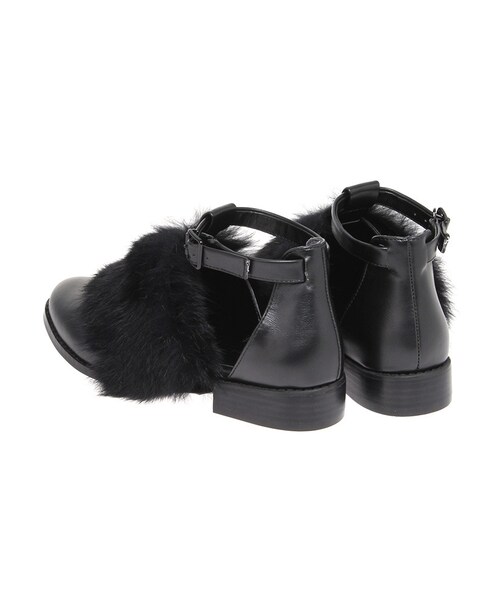 EMODA（エモダ）の「fur BELT SHOES（シューズ・レディース・ブラック・S/M/L）」の4枚目の写真