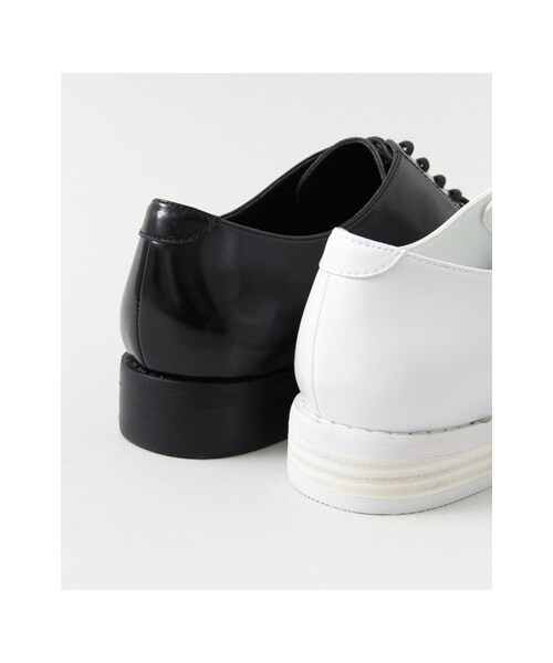 KBF（ケイビーエフ）の「マニッシュシューズ（シューズ・レディース・BLK/WHT・36/37/38）」の11枚目の写真