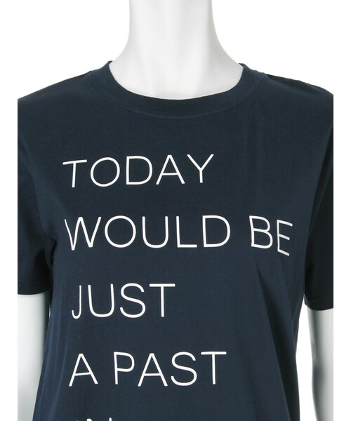 GYDA（ジェイダ）の「TODAY…Tシャツ（トップス・レディース・オフホワイト/ブラック/ネイビー・F）」の8枚目の写真