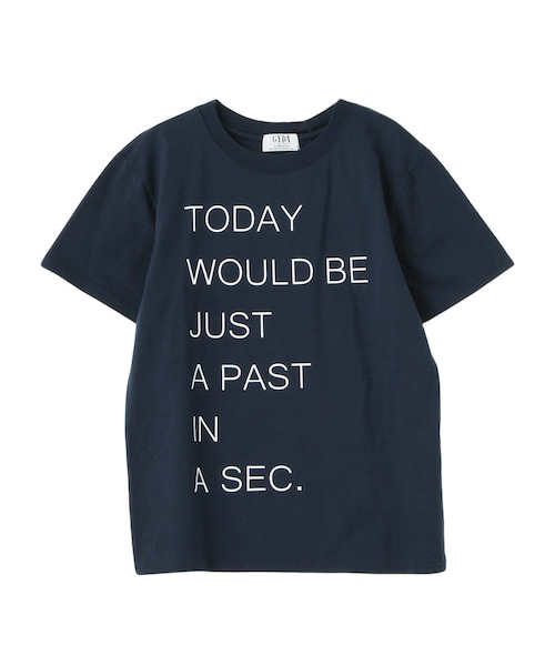 GYDA（ジェイダ）の「TODAY…Tシャツ（トップス・レディース・オフホワイト/ブラック/ネイビー・F）」の11枚目の写真