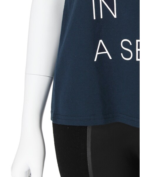 GYDA（ジェイダ）の「TODAY…Tシャツ（トップス・レディース・オフホワイト/ブラック/ネイビー・F）」の10枚目の写真