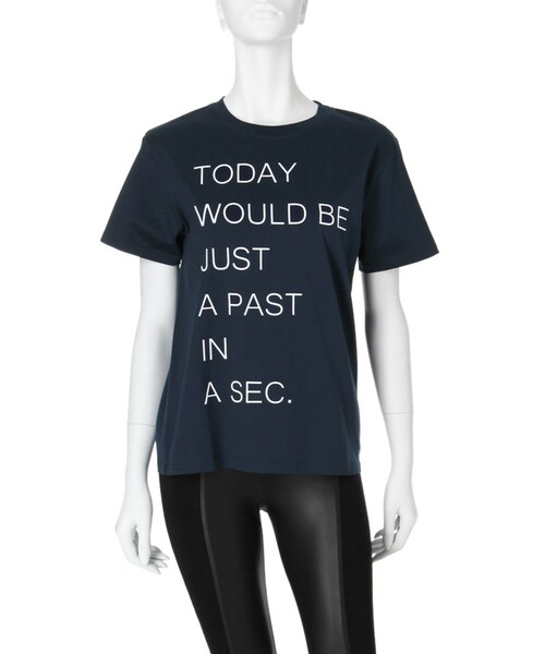 GYDA（ジェイダ）の「TODAY…Tシャツ（トップス・レディース・オフホワイト/ブラック/ネイビー・F）」の5枚目の写真