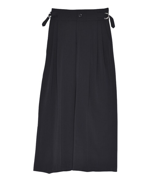 jouetie（ジュエティ）の「サイドバックルワイドパンツ（パンツ・レディース・オフホワイト/ブラック/カーキ）」の2枚目の写真