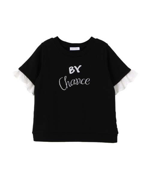 merry jenny（メリージェニー）の「シフォンフリルプルオーバー（トップス・レディース・オフホワイト/グレー/ブラック・F）」の2枚目の写真