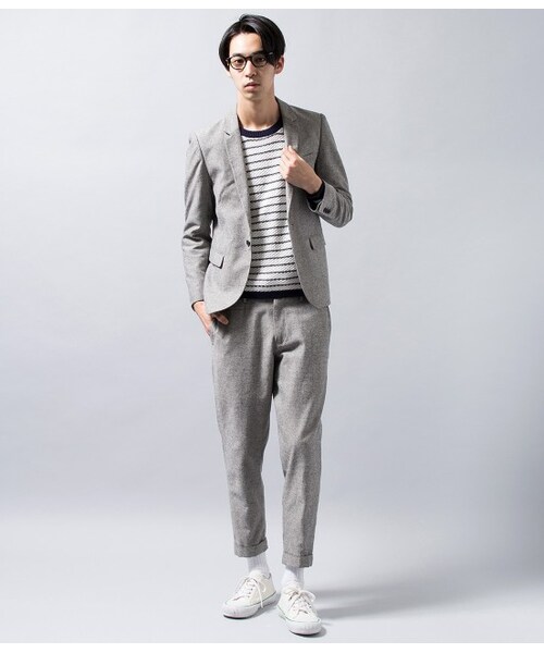 JUNRED（ジュンレッド）の「【先行予約】メンアサオックスジャケット（ジャケット/アウター・メンズ・グレー/ホワイト・0/1/2/3）」の13枚目の写真