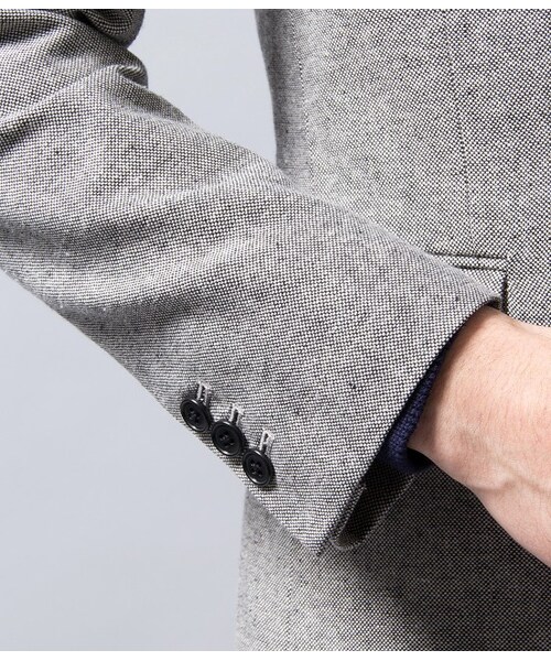 JUNRED（ジュンレッド）の「【先行予約】メンアサオックスジャケット（ジャケット/アウター・メンズ・グレー/ホワイト・0/1/2/3）」の8枚目の写真