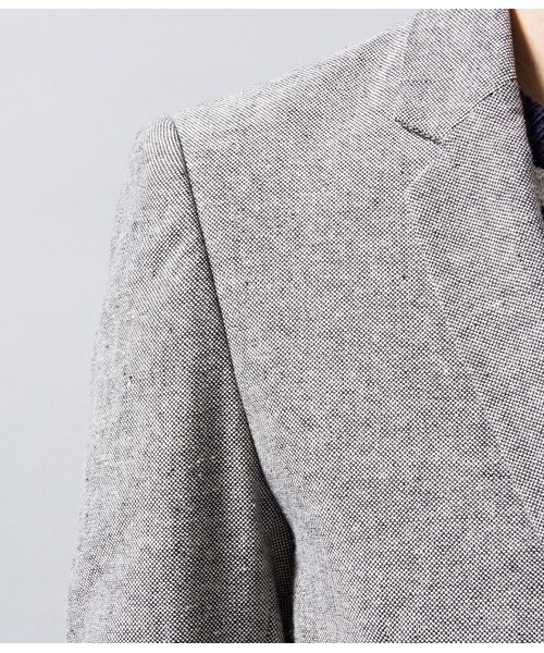 JUNRED（ジュンレッド）の「【先行予約】メンアサオックスジャケット（ジャケット/アウター・メンズ・グレー/ホワイト・0/1/2/3）」の7枚目の写真