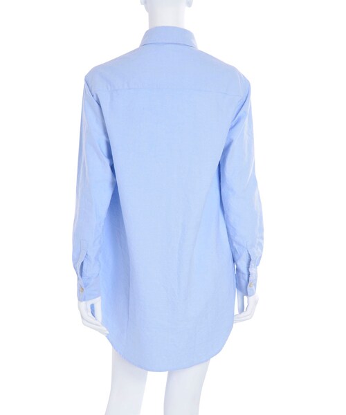 Ungrid（アングリッド）の「オックスルーズシャツワンピース（ワンピース/ドレス・レディース・ホワイト/ブルー）」の6枚目の写真