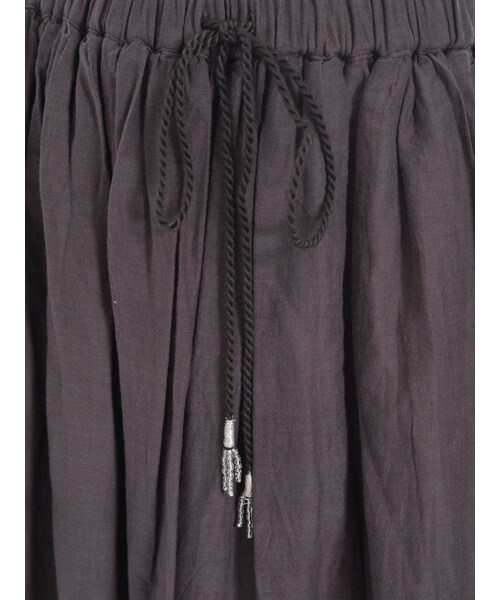 Ungrid(アングリッド)の「コットンフレアマキシスカート(スカート・レディース・オフホワイト/チャコールグレー)」の10枚目の写真