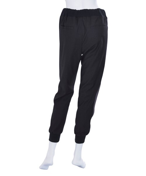 Ungrid（アングリッド）の「サイドラインラフパンツ（パンツ・レディース・グレー/ブラック）」の8枚目の写真