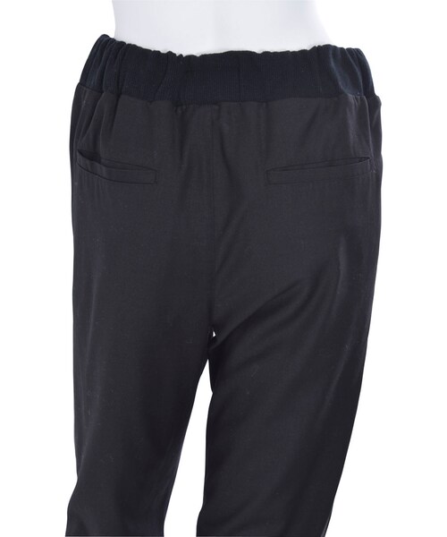 Ungrid（アングリッド）の「サイドラインラフパンツ（パンツ・レディース・グレー/ブラック）」の9枚目の写真