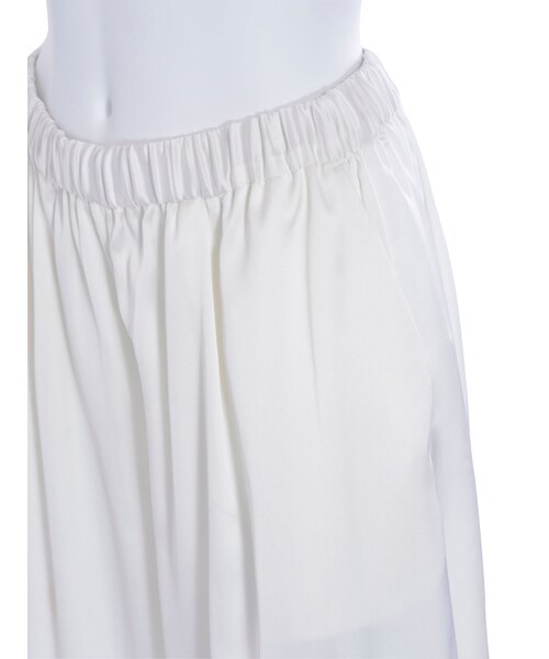 Ungrid(アングリッド)の「サテンワイドパンツ(パンツ・レディース・オフホワイト/ゴールド)」の10枚目の写真