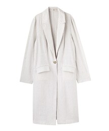Ungrid | ストライプロングリネンジャケット(ジャケット/アウター)