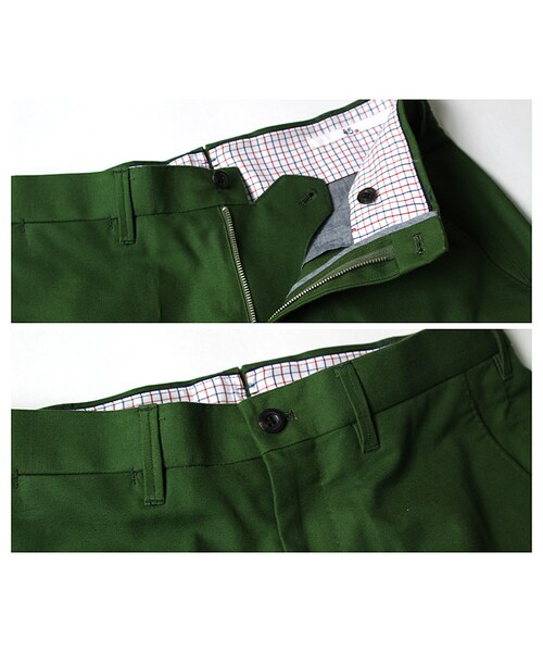 45R（フォーティファイブアール）の「サマーフォースオックスフォードパンツ（パンツ・メンズ・ベージュ/グリーン/ネイビィ・30インチ/32インチ/34インチ）」の4枚目の写真