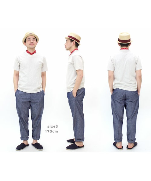 45R（フォーティファイブアール）の「45☆VネックTシャツ