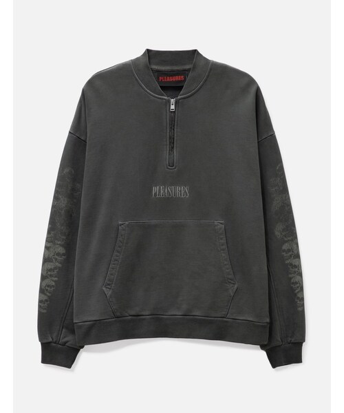 Skull Spiral Quarter Zip