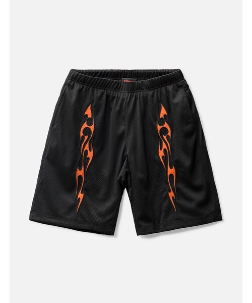 Flame Mesh Shorts