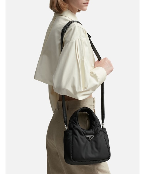 ☆送料・関税込☆PRADA★ソフトパディングリナイロンミニバッグ PRADA プラダ ソフト Re-Nylonパデッド ミニバッグ ブランドオフ
