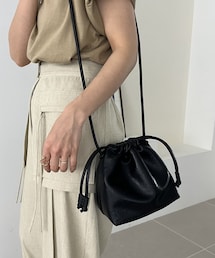 CAPRICIEUX LE'MAGE | 〈AGAWD/アガウド〉エコレザー巾着バッグ(バッグ)