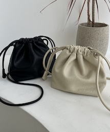 CAPRICIEUX LE'MAGE | 〈AGAWD/アガウド〉エコレザー巾着バッグ(バッグ)