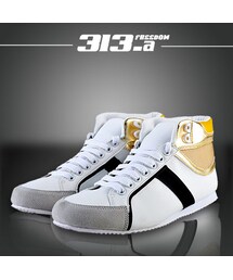 STORES.jp | 本革★スニーカー★切り替え★ゴールド＆シルバー★2色★【送料無料】(スタジャン)