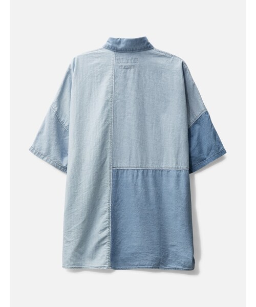 FDMTL（ファンダメンタル）の「3 Year Wash Patchwork Shirt（その他・メンズ・Indigo・2/3/4/5）」の2枚目の写真