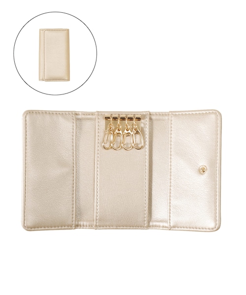 【もちもち】キーケース 3coins（3coins）の「もちもちキーケース（キーケース/キー