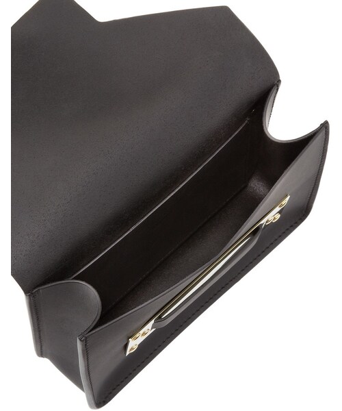 Sophie Hulme(ソフィーヒュルム)の「Sophie Hulme Mini Envelope Crossbody Bag, Black(クラッチバッグ・レディース・BLACK)」の2枚目の写真