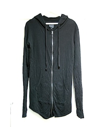 THOM KROM | THOM KROM / トムクロム Long Length Double Zip Hoodie 札幌セレクトショップNOIR(パーカー)
