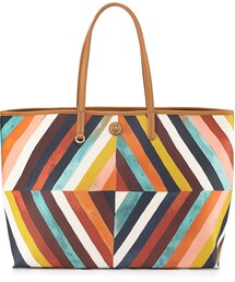 TORY BURCH | Tory Burch Kerrington Square Tote Bag, Diamond Combo(トートバッグ)