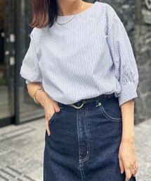 Chez toi | 【大人気リバイバル】袖ボリュームブラウス(トップス)