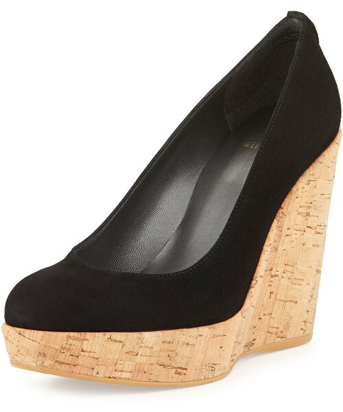 stuart weitzman wedges pumps