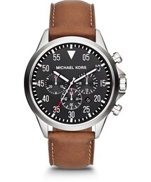 MICHAEL KORS | Michael Kors  Michael Kors Men's Oversize Brown Chronograph Watch(アナログ腕時計)
