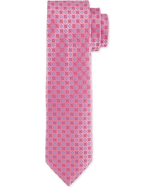 Charvet （シャルベ）の「Charvet Floral-Pattern Polka-Dot Silk Tie