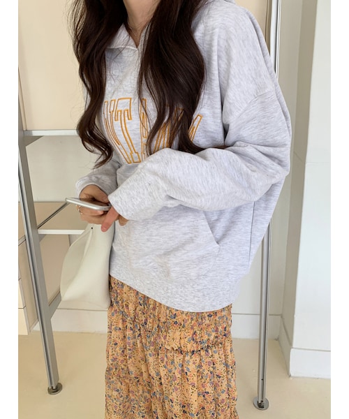 ヨーガンレール ノースリーブワンピース ひざ丈 裏地無し 刺繍 ピンク M 