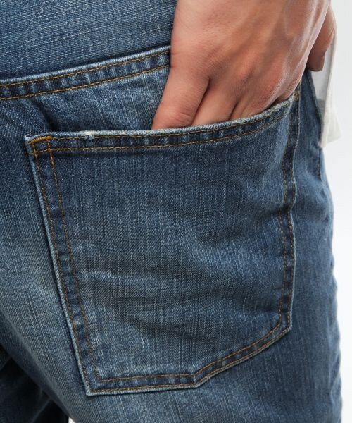 HARE（ハレ）の「ダメージデニムスリム（パンツ・メンズ・オフホワイト05/ブルー85・Ｓ/Ｍ）」の8枚目の写真