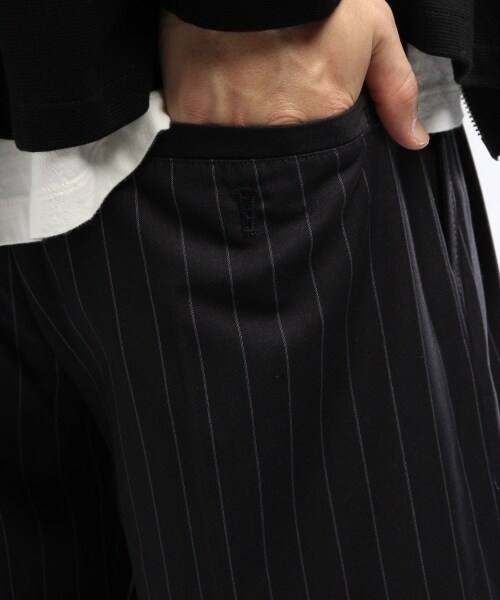 HARE（ハレ）の「ＴＲストライプショーツ（パンツ・メンズ・グレー16/ネイビー88・S/Ｍ）」の9枚目の写真