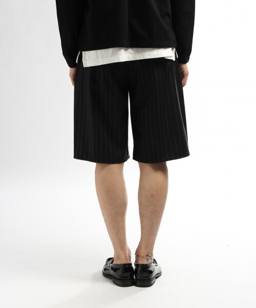 HARE（ハレ）の「ＴＲストライプショーツ（パンツ・メンズ・グレー16/ネイビー88・S/Ｍ）」の5枚目の写真