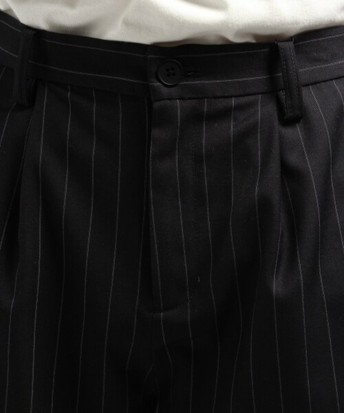 HARE（ハレ）の「ＴＲストライプショーツ（パンツ・メンズ・グレー16/ネイビー88・S/Ｍ）」の6枚目の写真