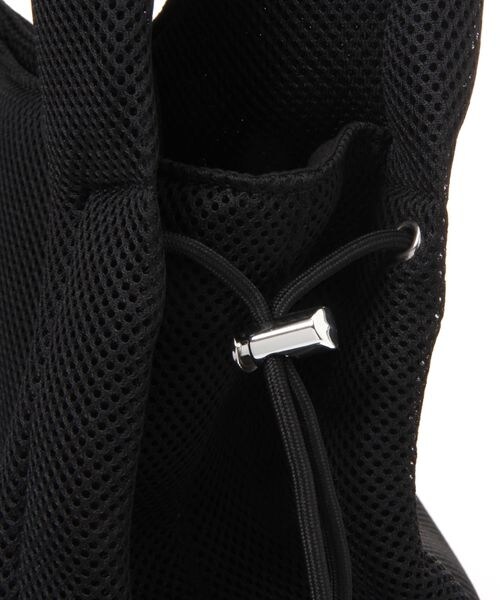 LAKOLE(ラコレ)の「メッシュギャザートートバッグ(バッグ・オフ11/ライトグレー12/ブラック19・F)」の9枚目の写真